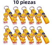 Sonic the Hedgehog Keychain Cartoon Keychain with Drip Resin Plush Toy for Car and Bag Accessories for Couples