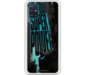 Carcasa para Samsung Galaxy A51 - Batman Logo White