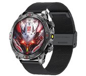 Adecuado para reloj inteligente deportivo Bluetooth Android IOS, GPS, pantalla AMOLED HD de 1,43 pulgadas 466*466 IP68 a prueba de agua, llamada