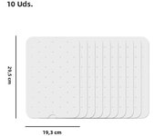 50/10 pcs Air Fryer Paper Baking Paper Oil-absorbing Paper for Ninja Foodi Smart FG551 Air Fryer Accessories Food Barbecue Mat