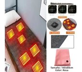 6Area 10W DC Heated Mat Plush Electric Blanket USB Outdoor Camping Sleeping Mattress Heated Mat Thermal Pad Heating Sleeping Psd