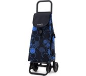 C.A - Carro de la Compra Plegable 55L | Carro de la Compra 2 o 4 Ruedas Gran Capacidad Plegable