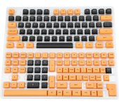 GMK Keycaps 150 Keys Double Shot CSA Profile PBT Keycaps Set For MX Gaming Mechanical Keyboard Cap Black Orange Keycap
