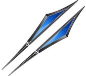 2pcs 3d alloy car stickers car accsesories accessory for Peugeot gt gti gtline 508 5008 3008 208 2008 308