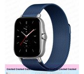 20mm 22mm Milanese Band For Amazfit balance/GTS 4/3/GTS Mini 2/GTR 4/3/Pro stratos Metal Watch Bracelet correa Amazfit bip strap