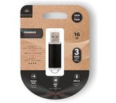 Pendrive 16GB Tech One Tech Basic USB 2.0/ Negro