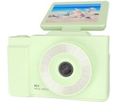 Cámara digital CCD de 2,8 pulgadas para estudiantes y niños, grabadora de vídeo y selfies, cámara portátil con tarjeta