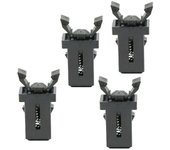 4Pcs/Set Replacement Car Sunglasses Holder Overhead Console Latch For Most Trash Fk