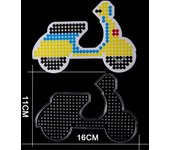 Fuse Pixel Art Puzzle Pegboards Patterns Templates Ironing Paper White Plastic Tweezers for 5mm Hama Beads 3D Toys Children Gift