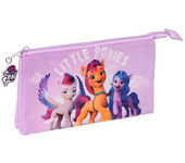 Portatodo Triple My Little Pony 22X12X3Cm (Safta 812235744)