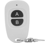 Transmisor de relé inalámbrico RF de 2 teclas, control remoto de 433 MHz, distancia de hasta 30-50 m para puerta de garaje eléctrica, cortina eléctrica, cerradura, motor de bomba de agua, 1 unidad