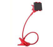 FGNS.Soporte para teléfono de escritorio ajustable en cuello de cisne, Universal Teléfono Móvil Soporte Cuello de Cisne Soporte, con brazo articulado 360° y doble pinza para todos los teléfonos.