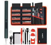 KAIWEETS ES20 Juego de Destornilladores Eléctricos 137 en 1, Velocidad sin Carga de 200rpm, Torque de 0.15-0.35Nm, Luz LED, Batería de 350mAh