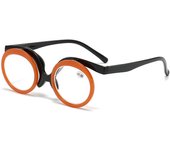 Practical Single-piece Flip Makeup Mirror For The Elderly, New Multi-color Frame, Flip Up And Down Makeup Glasses