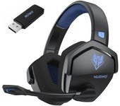 NUBWO G06 Dual Wireless Gaming Headset with Microphone for PS5, PS4, PC, Mobile, Switch, 2.4GHz Bluetooth 5.3 Gaming Headphones