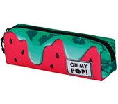 Oh My Pop Melty Melon Estuche Portatodo Cuadrado FAN 2.2, Verde