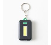 Portable Mini COB LED Keychain Flashlight Outdoor Emergency Light Keyring Torch Light Lamp with Carabiner for Hiking Camping