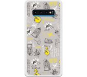 Funda original compatible con Samsung Galaxy S10 Plus - Piolin Fondo Gris