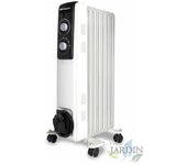 Suinga Radiador de Aceite 7 Elementos RF1500 Orbegozo 1500W - Termostato Regulable y Protección Contra Sobrecalentamiento