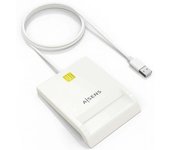 Lector de DNI y Tarjetas Aisens ASCR-SN07-W/ Blanco