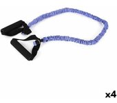 Banda elástica de resistencia LongFit Sport F2 Azul (4 Unidades)