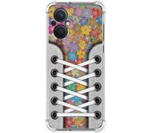 Funda Silicona Antigolpes para Oppo A96 5G diseño Zapatillas 05 Dibujos