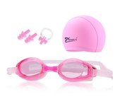 Gafas de Natación Impermeables Anti-encuentros para Hombres Mujeres Niños Adultos Deportes Acuáticos Equipo de Piscina con Tapón de Oído