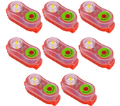 10-1pcs LED Life Jacket Light Energy-Efficient Safety Personal Locator Light Life Vest Signal Light for Swimming Sea Fishing