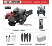 L900 Pro SE MAX GPS Drone 4K Professional Dual HD Camera 5G WIFI FPV 360° Obstacle Avoidance Brushless Rc Quadcopter Drones Toy