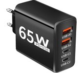 65W USB C PD Charger Fast Charging Quick Charge3.0 USB Type C Mobile Phone Charger Adapter For iPhone 15 14 13 12 Xiaomi Samsung
