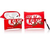 Dibujos Animados Compatible con Airpods pro- Funda de Silicona Suave Completa y Diseño Divertido [Serie de Galletas de Chocolate]