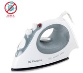 Orbegozo plancha a vapor SV 1600, suela de acero inoxidable, vaporizador con 3 posiciones, función de planchado en seco, regulador de temperatura, 1600 W