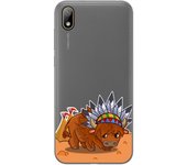 Tumundosmartphone Funda Gel Transparente para Huawei Y5 2019 diseño Bufalo Dibujos