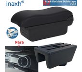 For Seat Ibiza Armrest Box For Seat Ibiza 6j Ibiza 6L Car Armrest Auto Storage Box Retrofit parts Interior Car Accessories Arm