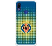 Funda original compatible con Xiaomi Redmi Note 7 - Villarreal escudo fondo trama