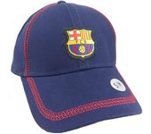 FC Barcelona Gorra Azul Junior Oficial Ajustable con Velcro