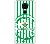 Funda original compatible con Xiaomi Redmi Note 9 - Real Betis Balompié Escudo Manchas