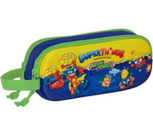Portatodo Doble 3D Superthings 21X8X6Cm (Safta 842354512)