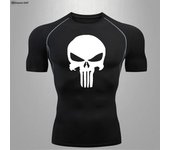 Men's Shirt Gym Workout Fitness Compression Shirts Rash Guard Short Sleeve Undershirts Baselayer Athletic Tshirt Tees Tops Mens