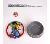 SET PARA MASCOTAS JUGUETE MARVEL