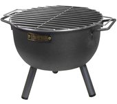 Barbacoa Imex el Zorro Sobremesa Parrilla Carbón Negro Ø 30 x 28 cm