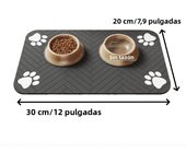 Pet Placemat for Food and Water Bowl with Waterproof Rubber Backing Quick Dry Water Mat for Dog Cat Pet Feeding Mat-Absorbent