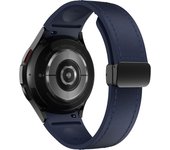 Genuine Leather+silicone Strap for Samsung Galaxy Watch 7 6 5 44mm 40mm 20 Bracelet Galaxy Watch 6 4 Classic 47mm 46mm 43mm 42mm