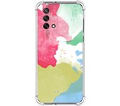Funda Silicona Antigolpes para Oppo A74 4G diseño Acuarela 02 Dibujos
