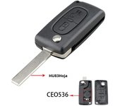 YIQIXIN Remote Car Key Shell Cover For Peugeot 207 307 308 407 607 807 For Citroen C2 C3 C4 C5 C6 HU83/VA2 Blade CE0523 CE0536