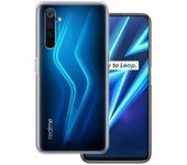 Funda Realme 6 Pro (4G) Carcasa Gel TPU Silicona Transparente GTR + Protector Pantalla Cristal Templado Movilear