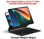 Magic Blacklight Keyboard for Xiaomi Pad 6 5 Pro for MiPad Mi Pad 6 5 Pro 11" Tablet Case German Spanish Arabic AZERT Keyboard
