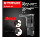 6W Aquarium Surface Oil Skimmer Filter Mute Auto Oil Film Processor Remove Tool for Aquarium Fish Tank Water Filtration 110~220V