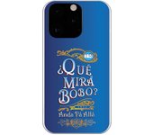 Funda para iPhone 13 Pro con frase -que mira bobo-