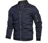 Men's Bomber Zipper Jacket Male Casual Streetwear Hip Hop Slim Fit Pilot Baseball Coats Men Clothing 5XL 6XL